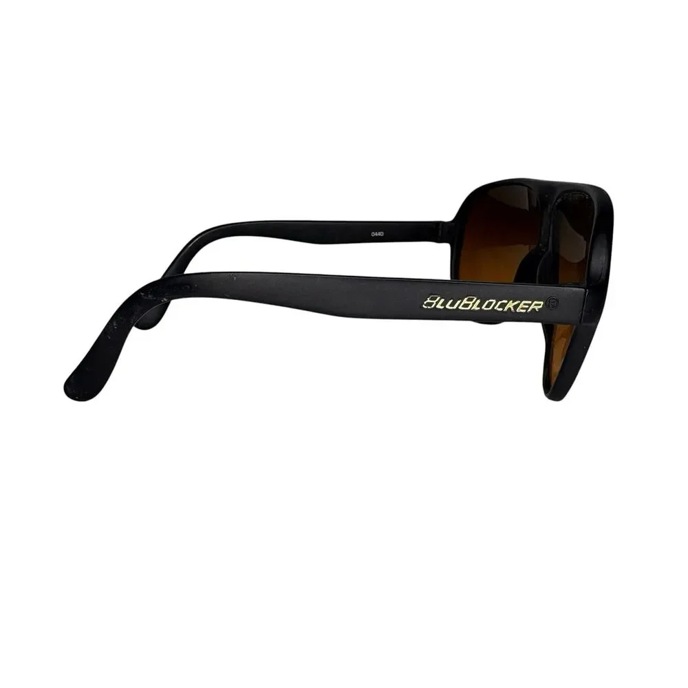 BLUBLOCKER AVIATOR TEARDROP SPORTS WRAP BLACK SUNGLASSES TAIWAN